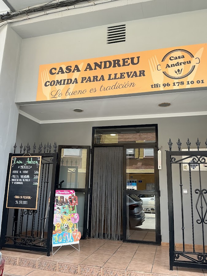 Casa Andreu COMIDAS PARA LLEVAR