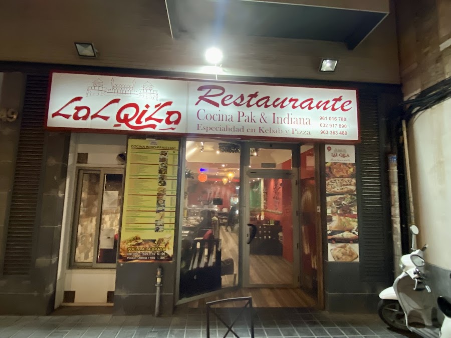 Restaurante Lal qila Valencia